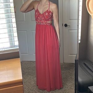 Red Maxi Dress